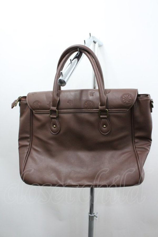 画像3: ALICE and the PIRATES / A/P魔法陣ボストンBag  ブラウン I-26-03-06-083-PA-BG-SA-ZI (3)