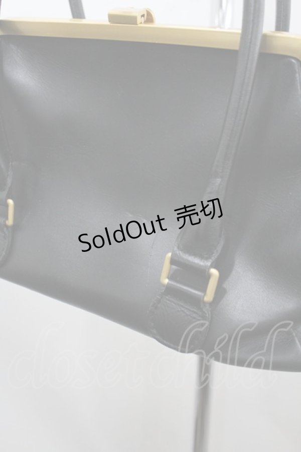 画像5: BABY,THE STARS SHINE BRIGHT / 王冠ガマ口BAG  黒 I-26-03-06-085-BA-BG-SA-ZI (5)