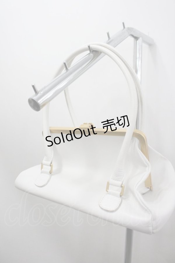 画像4: BABY,THE STARS SHINE BRIGHT / 王冠ガマ口BAG  白 I-26-03-06-086-BA-BG-SA-ZI (4)