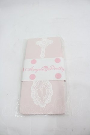 画像: Angelic Pretty / Heavenly Crossタイツ  ピンク I-26-03-06-097-AP-ZA-SA-ZI