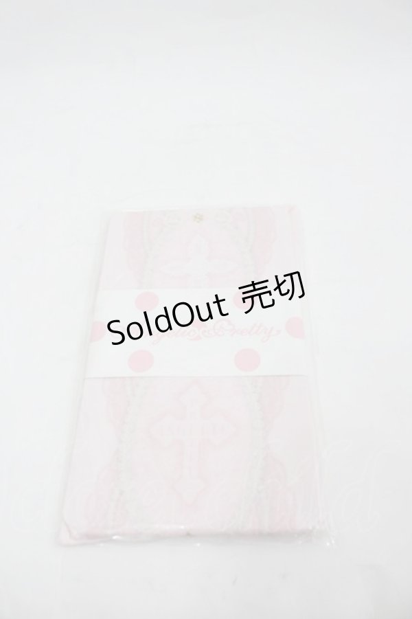 画像1: Angelic Pretty / Brilliant Crossタイツ  ピンク I-26-03-06-098-AP-ZA-SA-ZI (1)