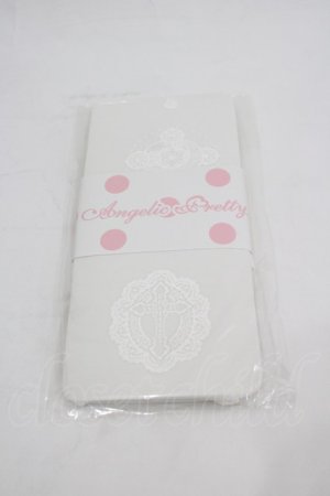 画像: Angelic Pretty / Heavenly Crossタイツ  白 I-26-03-06-110-AP-ZA-SA-ZI