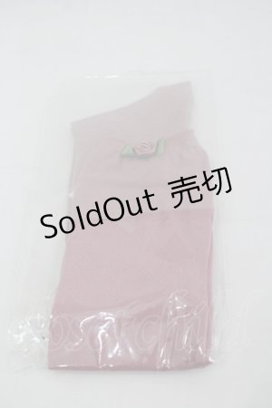 画像: Angelic Pretty / Roseダマスクオーバーニー  ピンク I-26-03-06-114-AP-ZA-SA-ZI