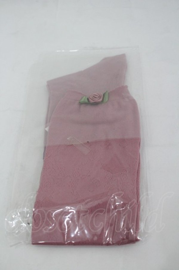 画像1: Angelic Pretty / Roseダマスクオーバーニー  ピンク I-26-03-06-114-AP-ZA-SA-ZI (1)