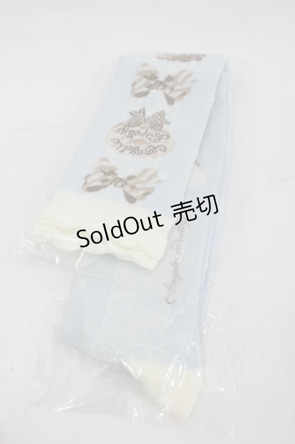 画像2: Angelic Pretty / Melty Creamドーナツオーバーニー  サックス I-26-03-06-116-AP-ZA-SA-ZI (2)