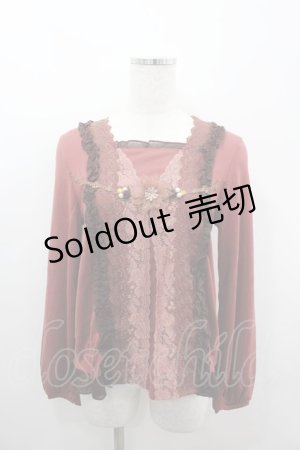 画像: axes femme / レイヤード風PO M アカ I-26-03-06-027-AX-TO-SA-ZI