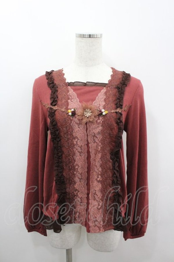 画像1: axes femme / レイヤード風PO M アカ I-26-03-06-027-AX-TO-SA-ZI (1)