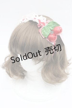 画像: Shirley Temple / ラメチェリーカチューシャ  赤 I-26-03-08-031-ET-AC-SA-ZI