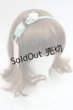 画像: Shirley Temple / チョコリボンカチューシャ  ミント I-26-03-08-033-ET-AC-SA-ZI