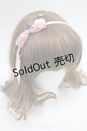 画像: Shirley Temple / チョコリボンカチューシャ  ピンク I-26-03-08-034-ET-AC-SA-ZI