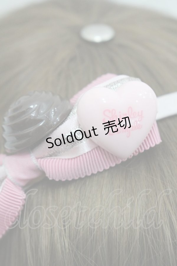 画像3: Shirley Temple / チョコリボンカチューシャ  ピンク I-26-03-08-034-ET-AC-SA-ZI (3)