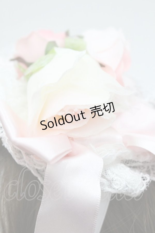 画像3: Angelic Pretty / Eternal Roseヘッドドレス  白Ｘピンク I-26-03-08-038-AP-AC-SA-ZI (3)