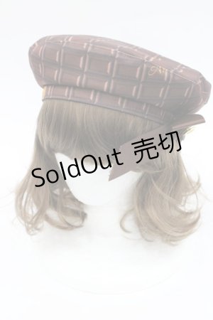 画像: Amavel / Melt Chocolateベレー  ブラウン I-26-03-08-042-CA-AC-SA-ZI