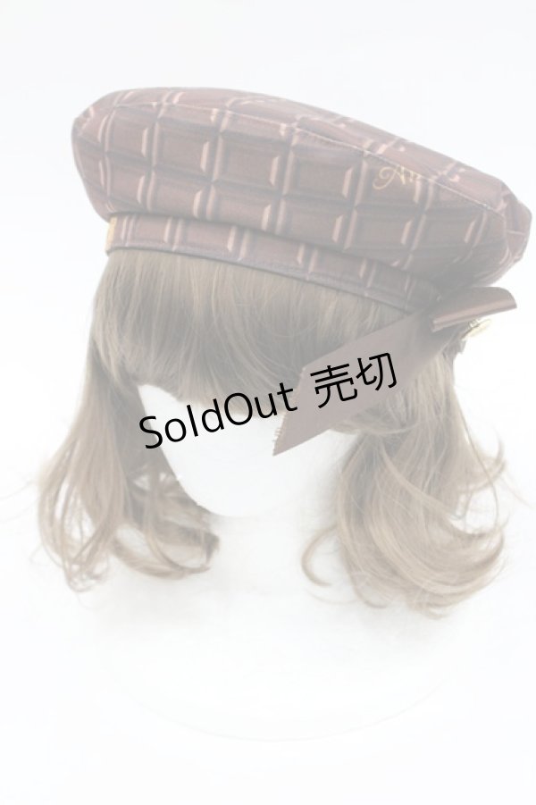 画像1: Amavel / Melt Chocolateベレー  ブラウン I-26-03-08-042-CA-AC-SA-ZI (1)