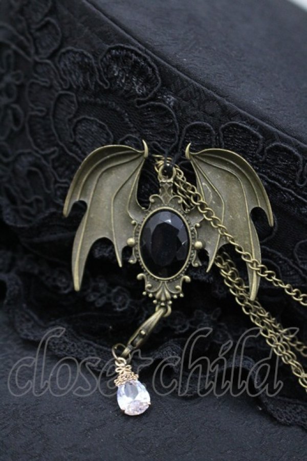 画像7: Hoshibako Works / ナイト・イーヴィル エレガンスチャームハット  黒 I-26-03-08-059-LO-AC-SA-ZI (7)