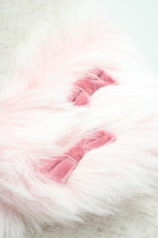 画像3: Shirley Temple / ファーリボンティペット  ピンク I-26-03-08-007-ET-ZA-SA-ZI (3)