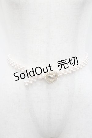 画像: m petit by misako / TT*AMハートPLベルト  中桃 I-26-03-08-009-LO-ZA-SA-ZI