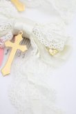 画像3: BABY,THE STARS SHINE BRIGHT / St.Cathedral  ロザリオの誓い リボンコーム  白Ｘゴールド I-26-03-08-074-BA-AC-SA-ZI (3)