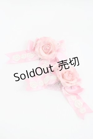 画像: Angelic Pretty / True Roseコーム  ピンク I-26-03-08-076-AP-AC-SA-ZI