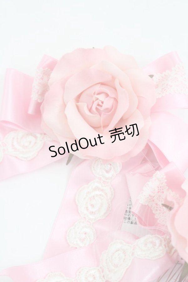 画像2: Angelic Pretty / True Roseコーム  ピンク I-26-03-08-076-AP-AC-SA-ZI (2)