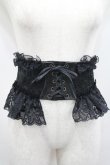 画像1: MR corset / 編み上げレースコルセットベルト  よれ I-26-03-08-011-PU-ZA-SA-ZI (1)