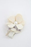 画像1: Emily Temple cute / デイジーヘアクリップ  アイボリー I-26-03-08-095-ET-AC-SA-ZI (1)