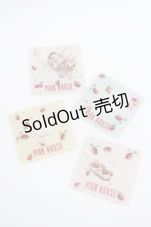 画像: PINK HOUSE / コースターセット   I-26-03-08-103-LO-ZA-SA-ZI