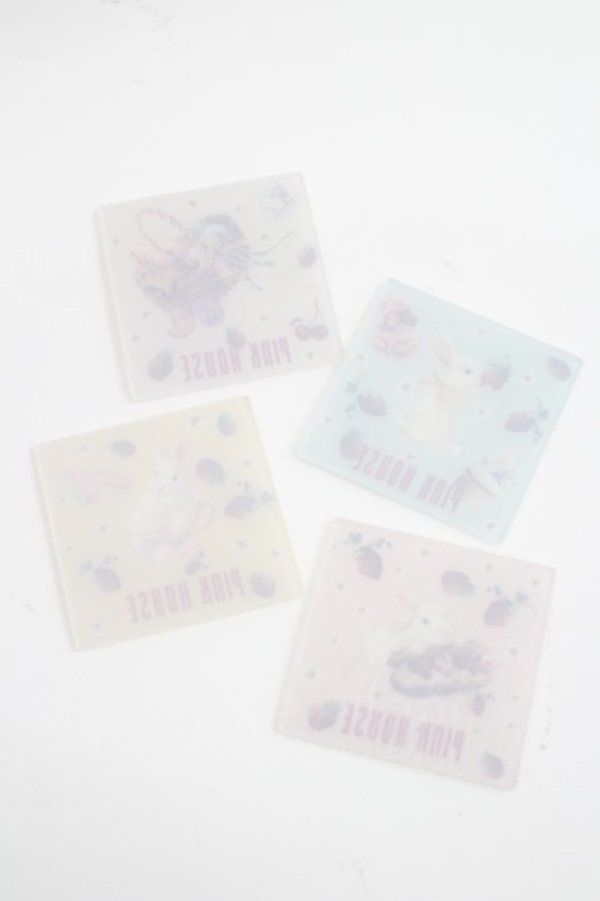画像2: PINK HOUSE / コースターセット   I-26-03-08-103-LO-ZA-SA-ZI (2)