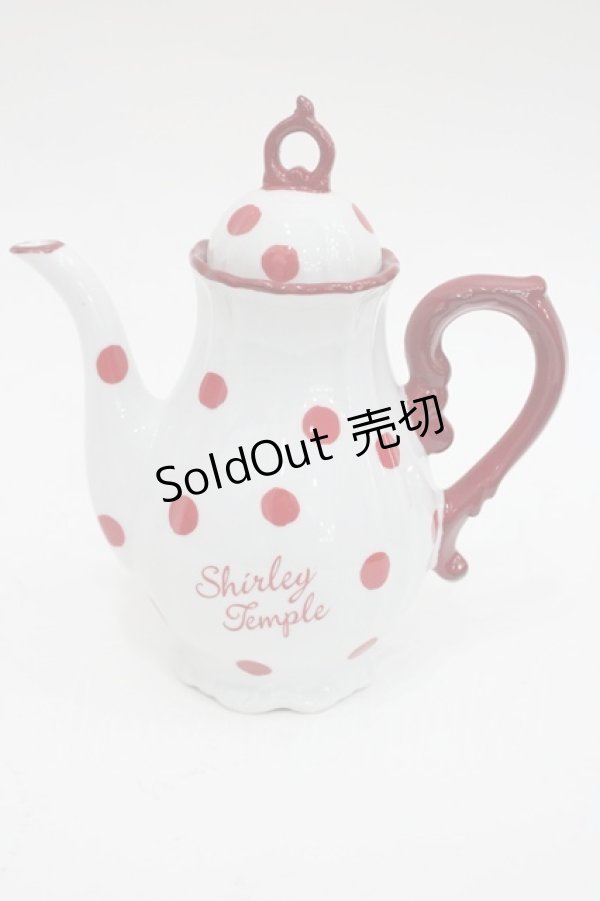 画像1: Shirley Temple / ドットポット  白Ｘ赤 I-26-03-08-106-ET-ZA-SA-ZI (1)