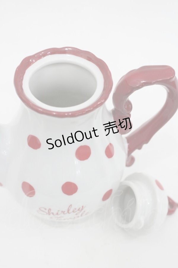 画像3: Shirley Temple / ドットポット  白Ｘ赤 I-26-03-08-106-ET-ZA-SA-ZI (3)