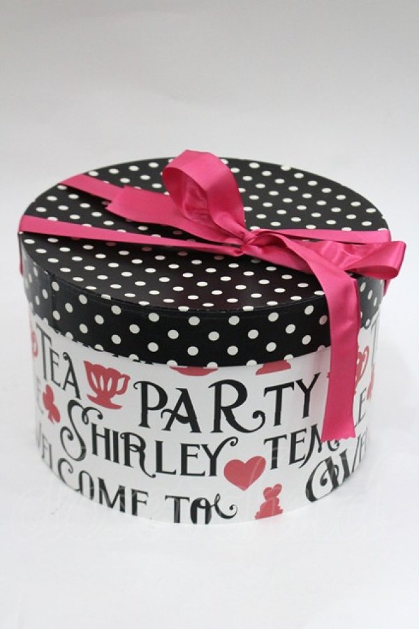 画像1: Shirley Temple / G 帽子箱  黒 I-26-03-08-108-ET-ZA-SA-ZI (1)