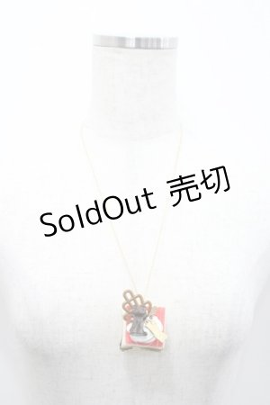 画像: Emily Temple cute / chaton　berryケーキネックレス  ピンクＸブラウンＸゴールド I-26-03-08-002-ET-AC-SA-ZI