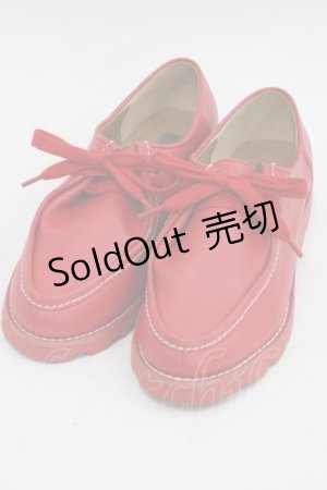画像: PINK HOUSE / チロリアンシューズ 2S 赤 I-26-03-08-123-LO-SH-SA-ZI