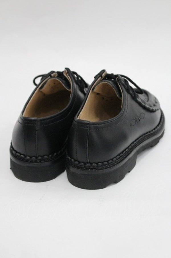 画像3: PINK HOUSE / パイピングシューズ S 黒 I-26-03-08-124-LO-SH-SA-ZI (3)