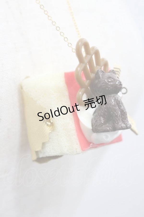 画像3: Emily Temple cute / chaton　berryケーキネックレス  ピンクＸブラウンＸゴールド I-26-03-08-002-ET-AC-SA-ZI (3)