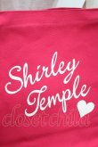 画像3: Shirley Temple / ロゴトートバッグ  濃ピンクＸアイボリー I-26-03-08-018-ET-BG-SA-ZI (3)