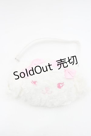 画像: BABY,THE STARS SHINE BRIGHT / うさくみゃちゃんパスケースポーチ  白Ｘピンク I-26-03-08-020-BA-ZA-SA-ZI