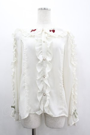 画像: axes femme kawaii / ベリーフィールズブラウス M キナリ I-26-03-10-001-AX-BL-SA-ZI