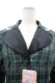 画像3: Eri Aino's collaboration / TT*AINCHKベロアジャケット L グリーンチェック I-26-03-10-033-PU-JA-SA-ZI (3)