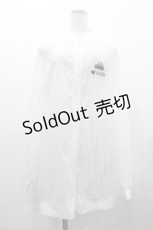 画像: NOEMIE / ナイロンシアーブルゾン M 白 I-26-03-10-034-LO-CO-TE-ZI