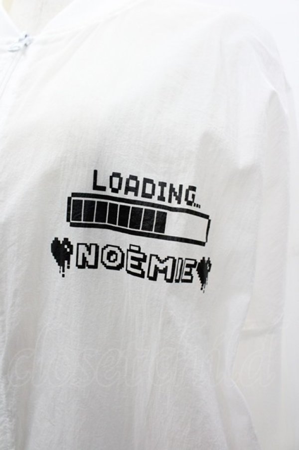 画像3: NOEMIE / ナイロンシアーブルゾン M 白 I-26-03-10-034-LO-CO-TE-ZI (3)