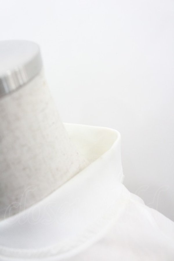 画像4: NOEMIE / ナイロンシアーブルゾン M 白 I-26-03-10-034-LO-CO-TE-ZI (4)