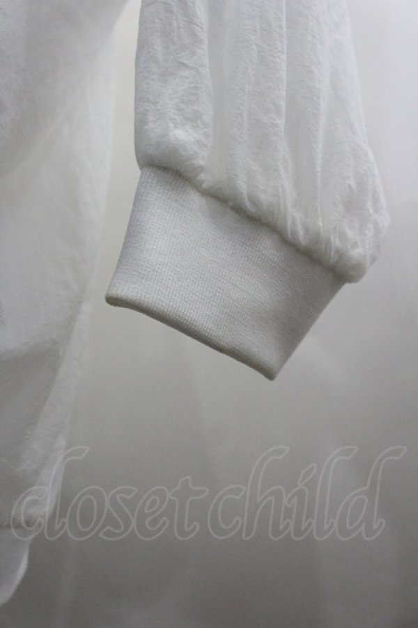 画像5: NOEMIE / ナイロンシアーブルゾン M 白 I-26-03-10-034-LO-CO-TE-ZI (5)