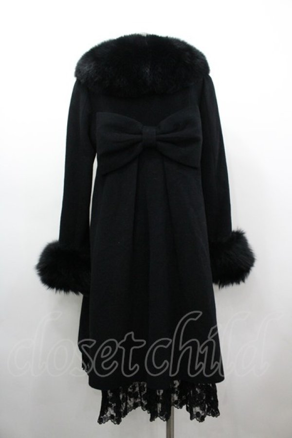 画像2: JESUS DIAMANTE / 小悪魔コート 40 黒 I-26-03-10-035-JE-CO-SA-ZI (2)