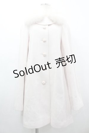 画像: JESUS DIAMANTE / フォックスファーコート  ピンク I-26-03-10-036-JE-CO-SA-ZI