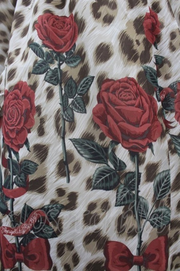 画像3: Angelic Pretty / Rebecca Leopardジャンパースカート  ブラウン I-26-03-10-039-AP-OP-SA-ZI (3)