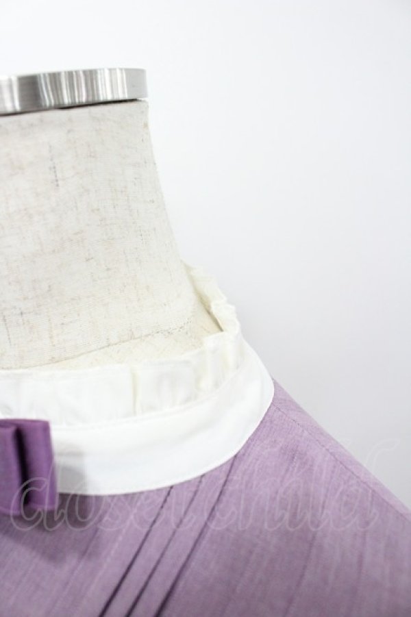 画像3: Amavel / Charme Bouquetワンピース  パープルＸ白 I-26-03-10-044-CA-OP-SA-ZI (3)