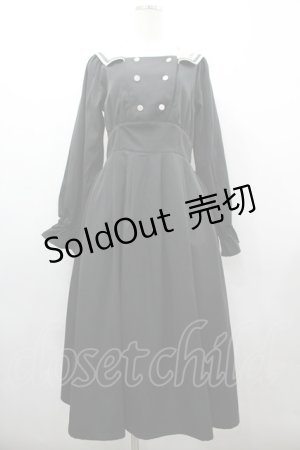 画像: m petit by misako / サンリオキャラクターズコラボ クロミセーラーワンピース M 黒 I-26-03-10-049-LO-OP-SA-ZI