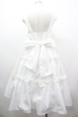 画像2: Alice Mashiro / TT*MAAフリルジャンパースカート LL 白 I-26-03-10-050-PU-OP-SA-ZI (2)