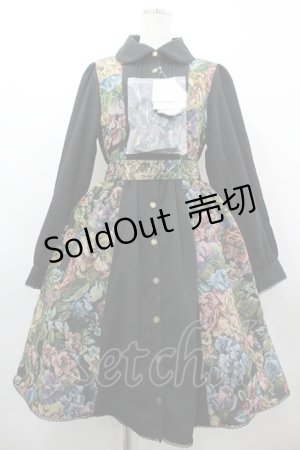 画像: Kurumi Collaboration / TT*KRMゴブランジャンパースカート LL 中黒 I-26-03-10-052-GO-OP-SA-ZI